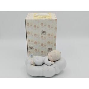 Precious Moments Safe In The Arms Of Jesus Figurine Enesco 521922 1992 Boxed PM